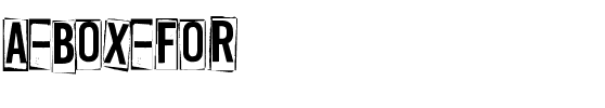 A Box For Normal.ttf