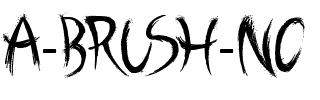A Brush No Normal.ttf
