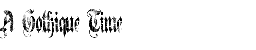 A Gothique Time  A Gothique Time .ttf