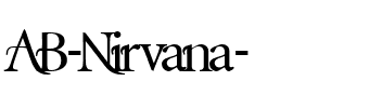 AB Nirvana* Regular.ttf