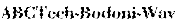 ABCTech Bodoni Wave Regular.ttf