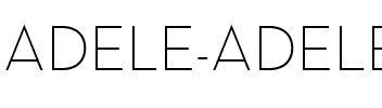 ADELE ADELE.ttf