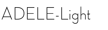 ADELE Light.ttf