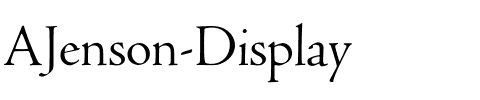 AJenson Display.ttf