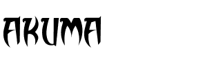 AKUMA Regular.ttf