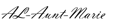 AL Aunt Marie Regular.ttf