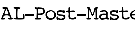 AL Post Master Regular.ttf
