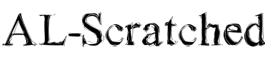 AL Scratched Regular.ttf