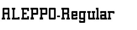 ALEPPO Regular.ttf