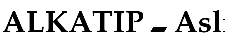 ALKATIP Asliye Regular.ttf