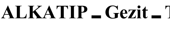 ALKATIP Gezit Tom Regular.ttf