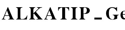ALKATIP Gezit Regular.ttf