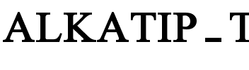 ALKATIP Tor Regular.ttf
