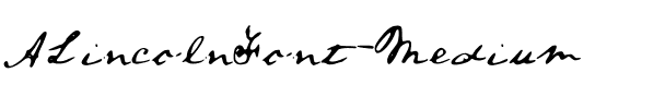 ALincolnFont Medium.ttf