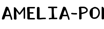 AMELIA POND Medium.ttf