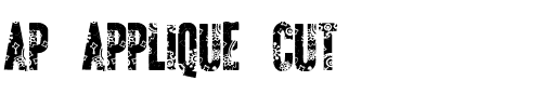 AP Applique Cut Regular.ttf
