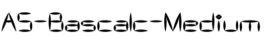 AS Bascalc Medium.ttf