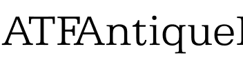 ATFAntiqueL Regular.ttf