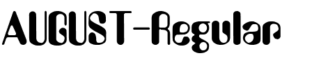 AUGUST Regular.ttf