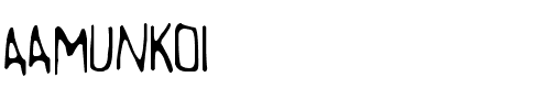 Aamunkoi Normal.ttf