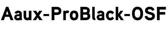 Aaux ProBlack OSF Regular.ttf