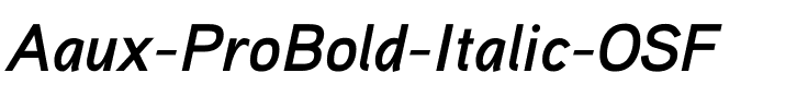 Aaux ProBold Italic OSF Regular.ttf