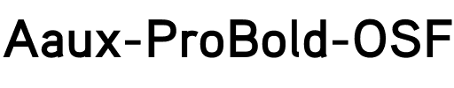 Aaux ProBold OSF Regular.ttf