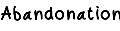Abandonation Medium.ttf