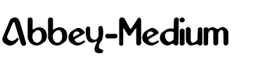 Abbey-Medium Regular.ttf