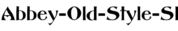 Abbey Old Style SF Regular.ttf