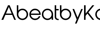 abeatbyKai Regular.otf