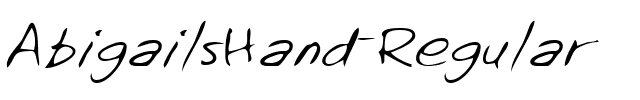 AbigailsHand Regular.ttf