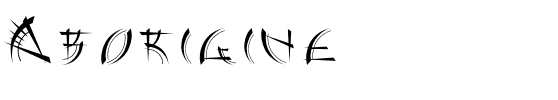 Aborigine Regular.ttf