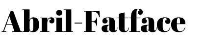 Abril Fatface Regular.ttf