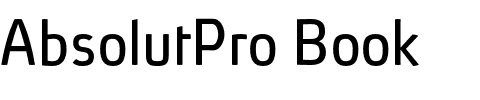 Absolut Pro reduced Regular.otf