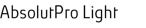 Absolut Pro reduced Regular.otf