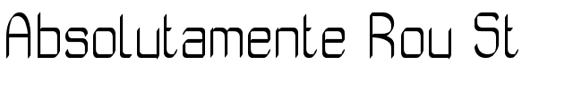 Absolutamente Rou St Normal.ttf