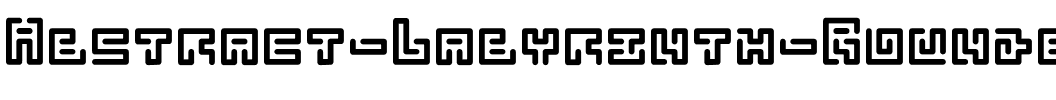 Abstract Labyrinth Rounded Regular.ttf