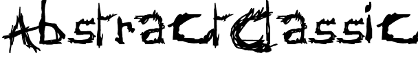 AbstractClassicFont O.C.C..ttf
