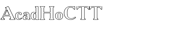AcadHoCTT Regular.ttf