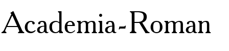 Academia Roman.ttf