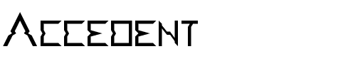 Accedent Regular.otf