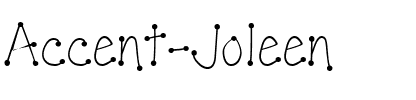 Accent Joleen Regular.ttf