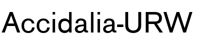 Accidalia URW Regular.ttf