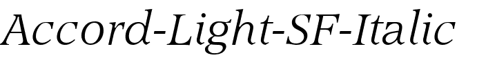 Accord Light SF Italic.ttf