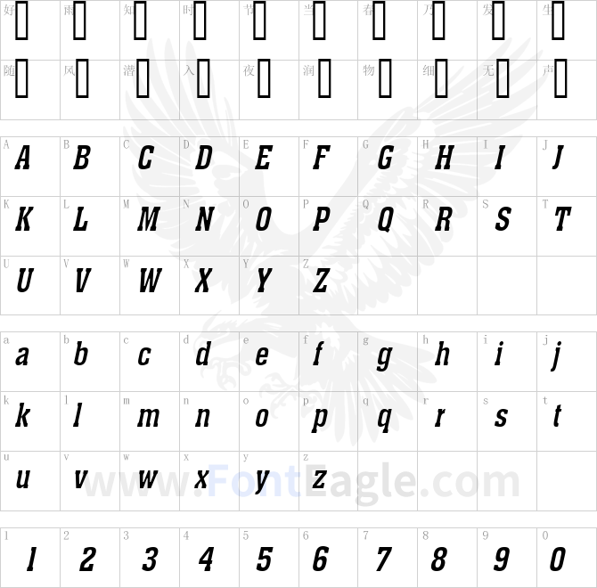 Ache-Condensed-Italic