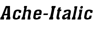 Ache Italic.ttf