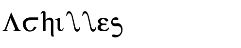 Achilles Regular.ttf