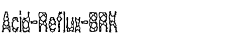 Acid Reflux BRK Regular.ttf