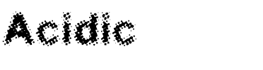 Acidic Normal.ttf